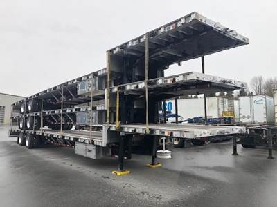 WILSON 53x102 Drop Deck Trailer - Air Ride