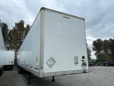 Manac 53 FT Dry Van Trailer - Air Ride, Tri Axle