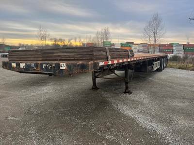 RAJA 53 FT Quad Axle Flatbed Trailer - Air Ride