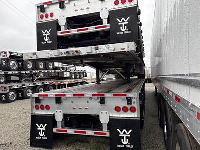 WILSON 53 FT Quad Axle Flatbed Trailer - Air Ride