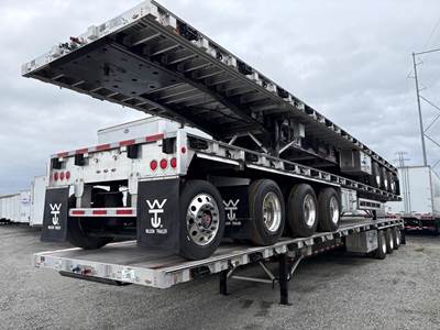 WILSON CF-1080 Flatbed Trailer