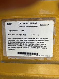 CAT 3306 NATURAL GAS ENGINE SPECS visual data 3