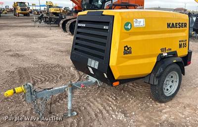 2022 Kaeser MobilAir M55PE Air Compressor