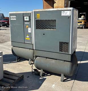 (2) 2009 Atlas Copco GA5FF Air Compressors