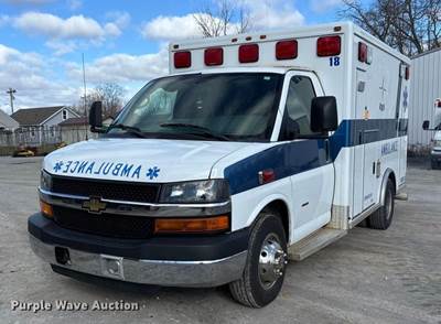 2010 Chevrolet Express 3500 Ambulance
