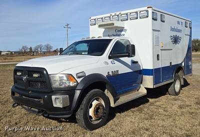 2015 Ram 4500HD Ambulance