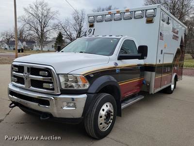 2017 Ram 4500 Ambulance