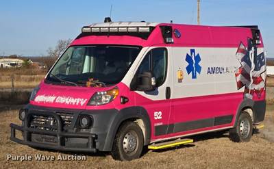 2018 Ram Promaster 3500 Ambulance