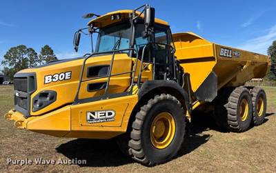2022 Bell B30E Articulated Haul Truck