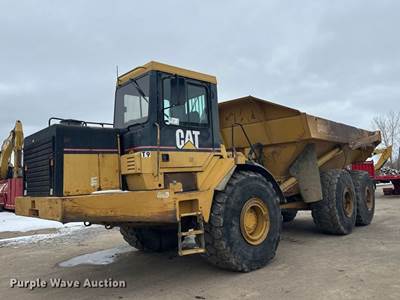 2000 Caterpillar D400E Series Ii Articulated Haul Truck