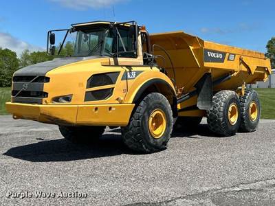 2012 Volvo A35F Articulated Haul Truck