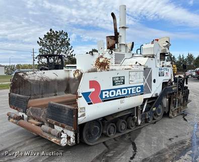 2014 Roadtec RP-175 Paver