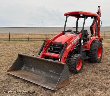 Kubota M62 Backhoe
