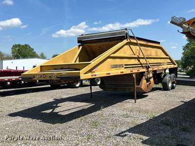1992 Load King 1827-X Bottom Dump Trailer