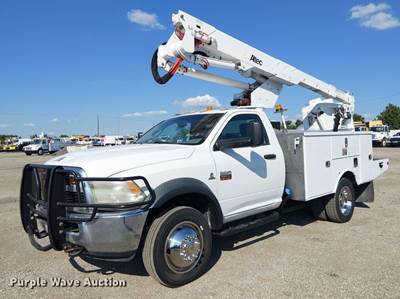 2012 Dodge Ram 5500 Bucket Truck