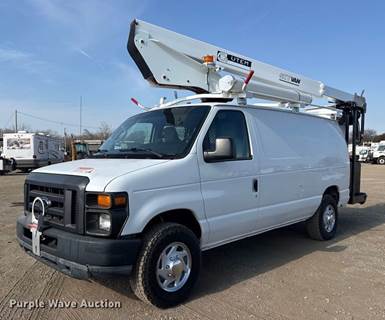 2010 Ford E350 Van With Bucket Lift