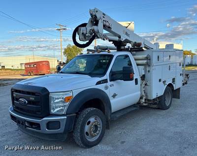 2012 Ford F550 Bucket Truck