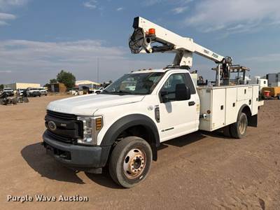 2018 Ford F550 Bucket Truck