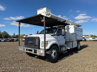 2016 Ford F750 Super Duty Forestry Bucket Truck