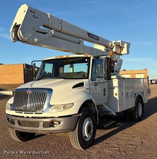 2013 International 4400 Sba Bucket Truck