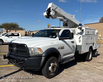 2016 Ram 5500 Bucket Truck