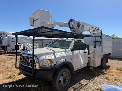 2013 Ram 5500 Forestry Bucket Truck