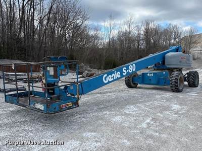 2007 Genie S-80 Boom Lift