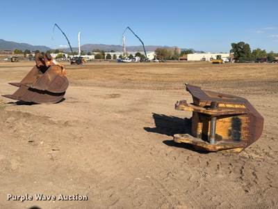 (2) Excavator Buckets