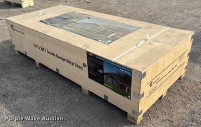 KJ K2223G Metal Garage