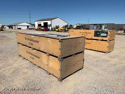 KJ K42301 Metal Shed
