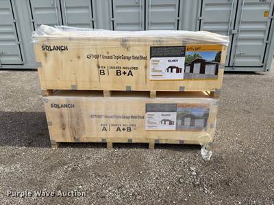 2026 Sdlanch SDL4230TGMS Triple Garage Shed