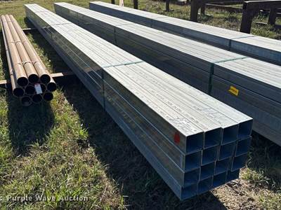 (16) 12 Gauge Galvanized Tubing