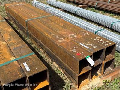(6) 12' L Galvanized Tubing