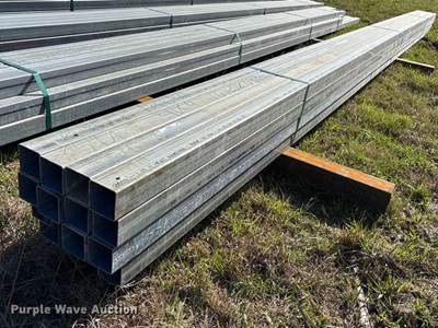 (16) 12 Gauge Galvanized Tubing