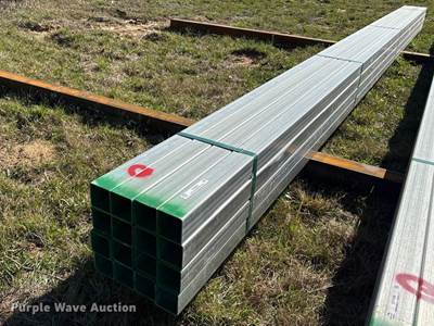 (16) 28' L Galvanized Tubing