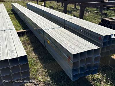(16) 12 Gauge Galvanized Tubing