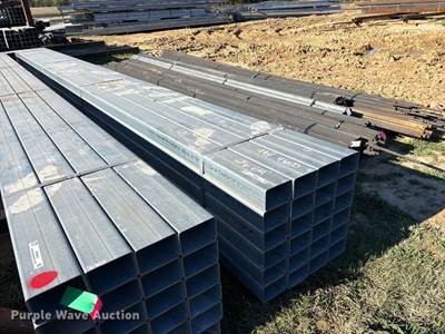 (24) 11 Gauge Galvanized Tubing