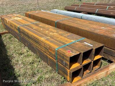 (6) 12' L Galvanized Tubing