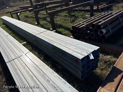 (16) 12 Gauge Galvanized Tubing