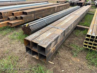 (6) 6" x 6" x 0.188 Square Tubing