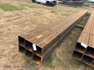 (6) 7" x 7" x 0.165 Square Tubing