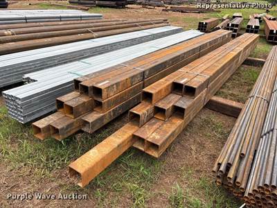 (9) 5" x 5" x 0.250 Square Tubing