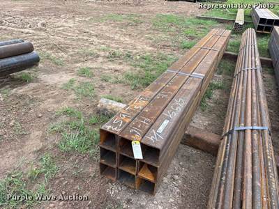 (9) 5" x 5" x 0.250 Square Tubing