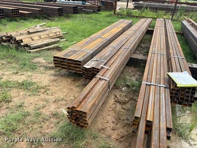 (6) Joints Of Square Tubing