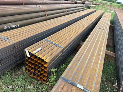 (35) Joints Of Rectangular Tubing