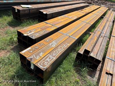 (6) Joints Of Square Tubing