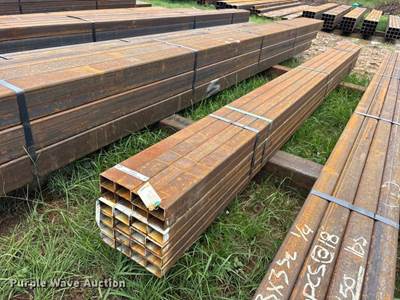 (24) Joints Of Rectangular Tubing
