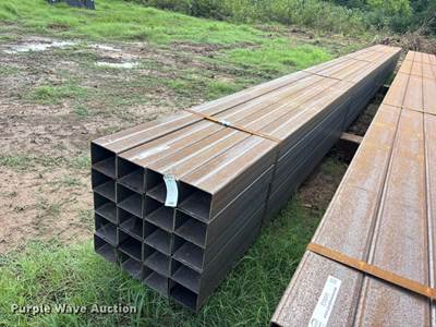 (20) Joints Of Rectangular Tubing