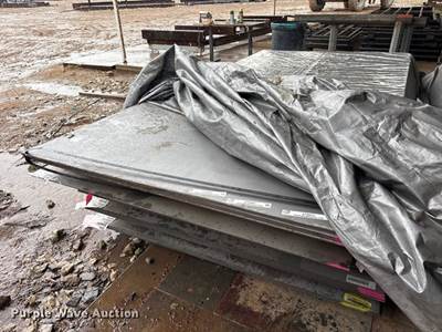 (9) Sheets Of 5' x 10' Smooth Plate