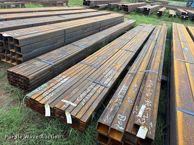 (60) Joint Of Rectangular Tubing